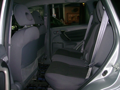 Rear  interior